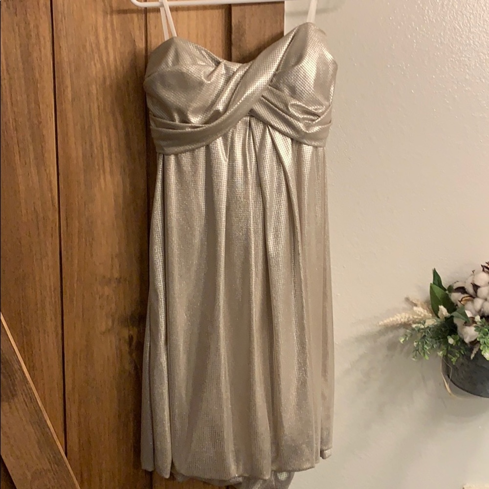 Silver dress